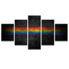 Image of Letters Rainbow Game Wall Art Canvas Print Decoration - DelightedStore