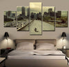 Image of Walking Dead Movie Wall Art Canvas Print Decoration