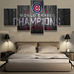 Chicago Cubs Sports Team Wall Art Canvas Print Decoration - DelightedStore