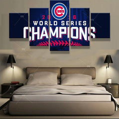 Chicago Cubs Wall Art Canvas Print Decor - DelightedStore