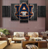 Image of Auburn Tigers Sports Wall Art Canvas Print Decor - DelightedStore