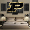 Image of Purdue Boilermakers Sports Wall Art Canvas Print Decor