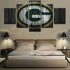 Image of Green Bay Packers Sports Wall Art Canvas Print Decor - DelightedStore