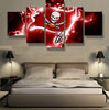 Image of Tempa Bay Buccaneers Sports Team Wall Art Canvas Print Decoration