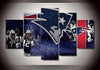 Image of New England Patriots Wall Art Canvas Print Decor - DelightedStore