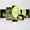 Image of Nightmare Before Christmas Wall Art Canvas Print Decor - DelightedStore