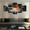 Image of Cleveland Browns Wall Art Canvas Print Decor - DelightedStore