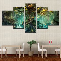 The Tree Of Life Wall Art Canvas Print Decor