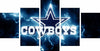 Image of Dallas Cowboys Sports Wall Art Canvas Print Decoration - DelightedStore