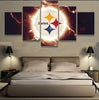 Image of Pittsburgh Steelers Wall Art Canvas Print Decor