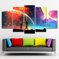 Rick And Morty Wall Art Canvas Print Decor