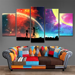 Rick And Morty Wall Art Canvas Print Decor