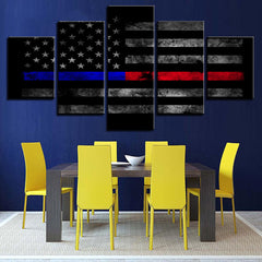 Rugged American Wall Art Canvas Print Decor