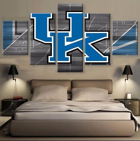 Kentucky Wildcats Wall Art Canvas Print Decor