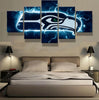 Image of Seattle Seahawks Sports Team Wall Art Canvas Print Decoration