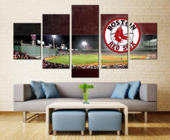 Boston Red Sox Stadium Wall Art Canvas Print Decoration