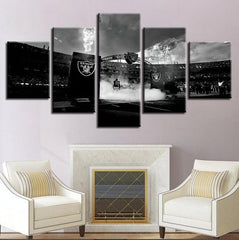 Okaland Raiders Sports Stadium Wall Art Canvas Print Decoration