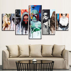 Star Wars Movie Character Wall Art Canvas Print Decoration