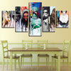 Image of Star Wars Movie Character Wall Art Canvas Print Decoration