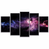 Image of Space Universe Galaxy Wall Art Canvas Print Decoration