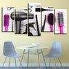 Image of Beauty Salon Hair set Tools Wall Art Canvas Print Decor - DelightedStore