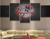 Image of New York Yankees Sports Team Wall Art Canvas Print Decoration