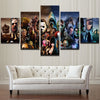 Image of Horror Movie Characters Wall Art Decor Canvas Print - DelightedStore