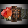 Image of Buddha Buddhism Abstract Wall Art Canvas Print Decor - DelightedStore