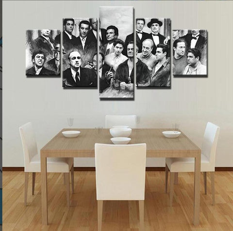 The Godfather Movie Wall Art Canvas Print Decor