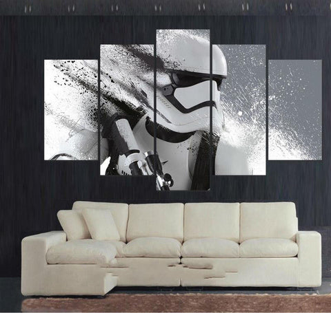 Stormtrooper Star Wars Wall Art Canvas Print Decor