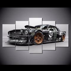 Ford Mustang RTR Racing Wall Art Canvas Print Decor - DelightedStore