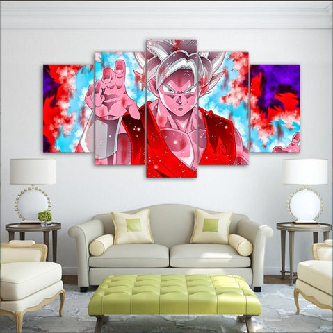 Dragon Ball Z Goku Super Wall Art Canvas Print Decor - DelightedStore