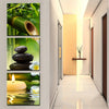 Image of Bamboo Candle Zen Wall Art Canvas Print Decor - DelightedStore