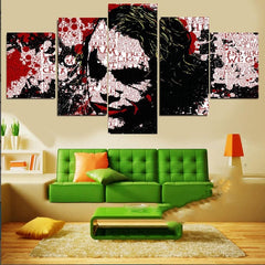 Joker Batman movie Wall Art Canvas Print Decor - DelightedStore