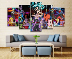 Dragon Ball Z Wall Art Canvas Print Decor - DelightedStore