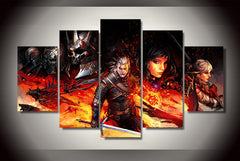 Witcher 3 Game Wall Art Canvas Print Decor