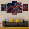 Image of Overwatch Genji And Hanzo Wall Art Canvas Print Decor