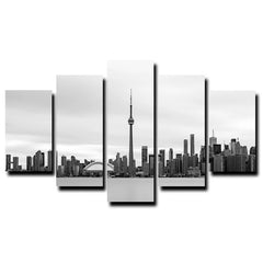 Downtown Toronto City Wall Art Canvas Print Decor - DelightedStore