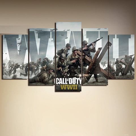 Call of Duty Game Wall Art Canvas Print Decor - DelightedStore