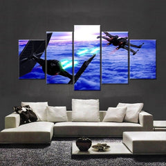 Star Wars TIE Fighter Wall Art Canvas Print Decor