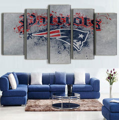 New England Patriots Sports Team Wall Art Canvas Print Decoration