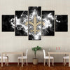 Image of New Orleans Saints Sports Team Wall Art Canvas Print Decoration - DelightedStore