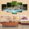 Image of Waterfall Definition Natural Wall Art Canvas Print Decor