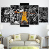 Image of Los Angeles Lakers Kobe Bryant Wall Art Canvas Print Decor