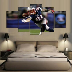 Hernandez Aaron New England Patriots Wall Art Canvas Print Decor