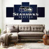 Image of Seattle Seahawks Wall Art Canvas Print Decor