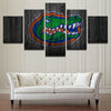 Image of Florida Gators Wall Art Canvas Print Decor - DelightedStore