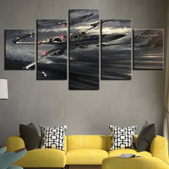 Star Wars X-Wing Wall Art Canvas Print Decor